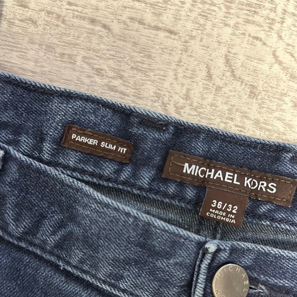 Michael Kors Dark Wash Men's Jeans - Picture 6 of 6